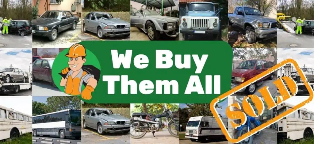 We buy junk cars