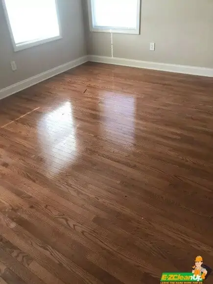 clean flat after furniture removal