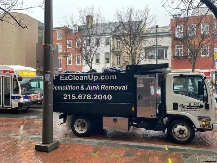 ez cleanup junk removal truck PA