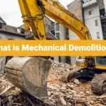 What is Mechanical Demolition