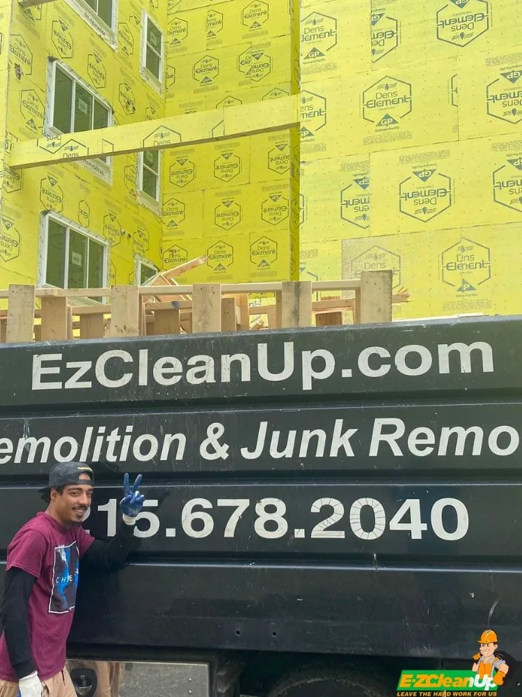 ez cleanup removing demolition waste