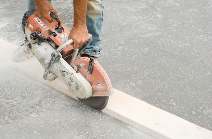 concrete saw