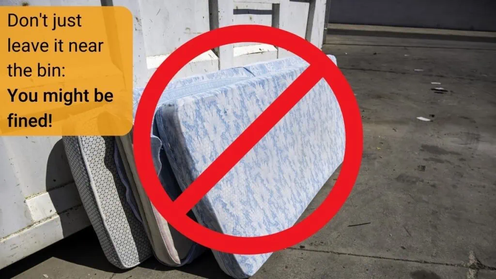 How not to Dispose of a Mattress in Philadelphia