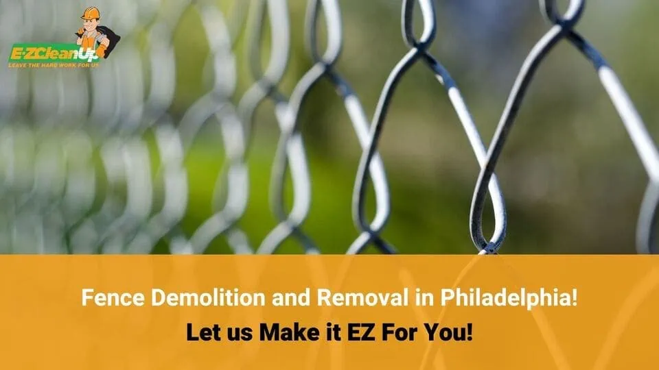fence demolition and removal
