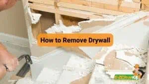 how to remove drywall