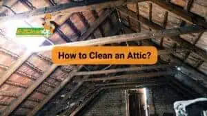 how to clean an attic