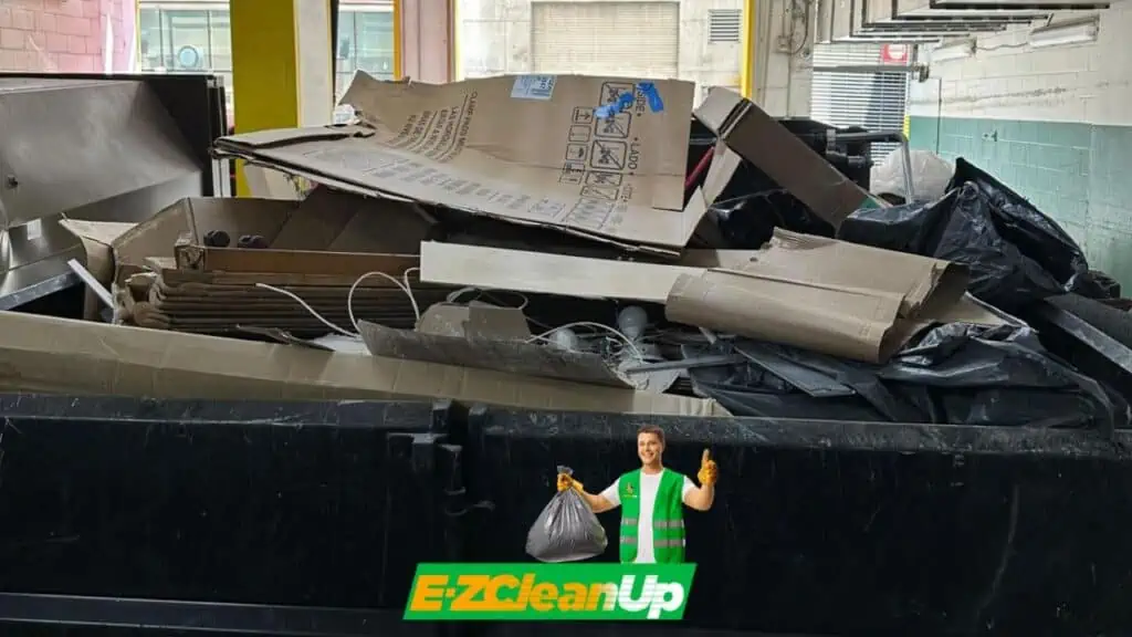 junk removal services by ez cleanup