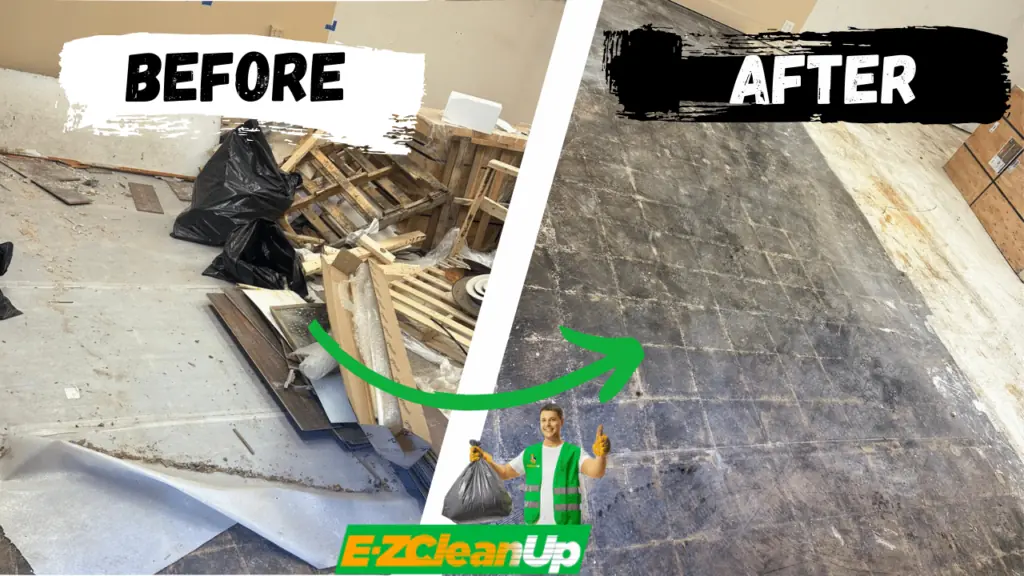 pallet removal by ez cleanup