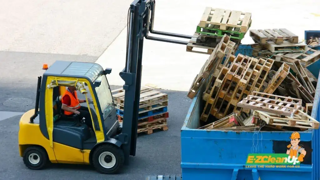 pallet removal and recycling