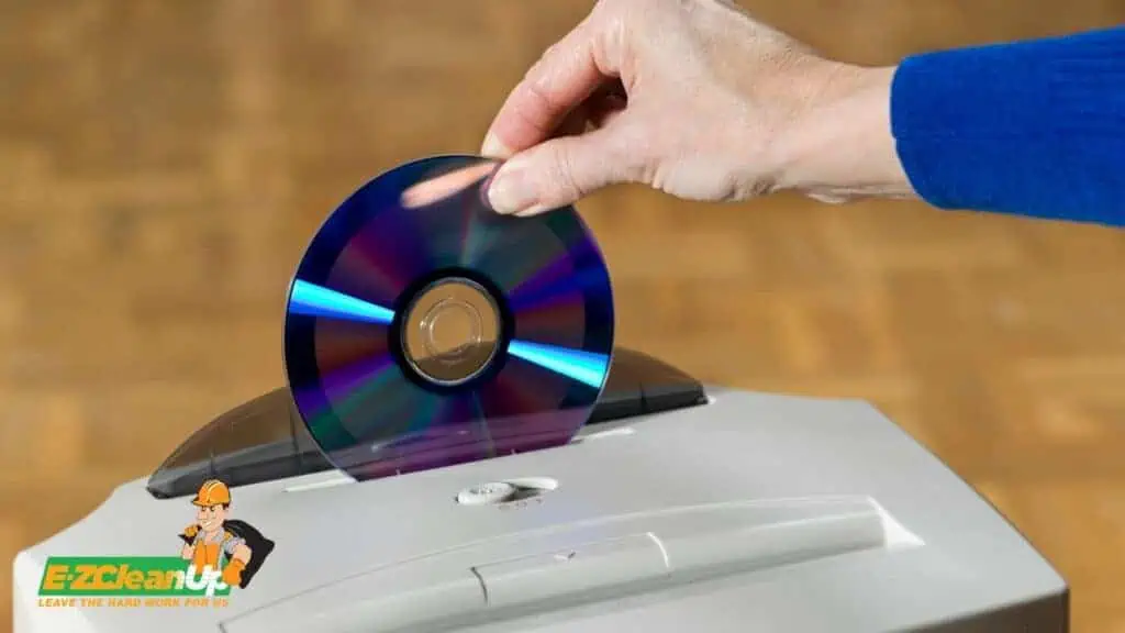 shred old cds
