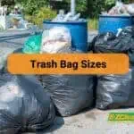 trash bag sizes