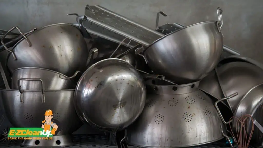old cookware for recycling