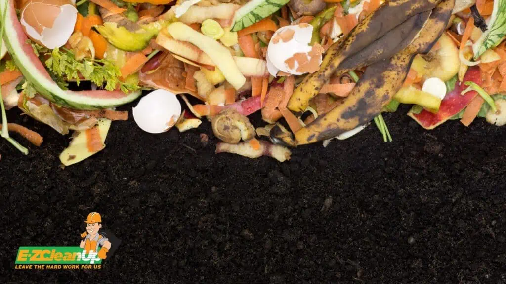 soil and food scrap compost