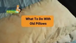 what to do with old pillows