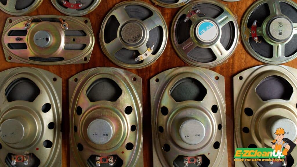 old speaker parts