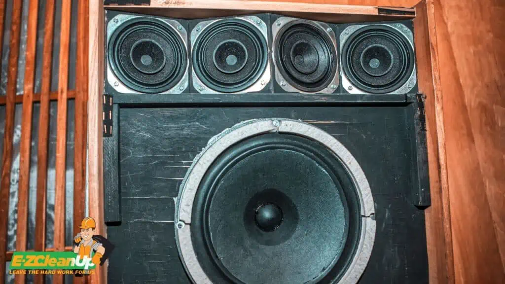 retro big speakers
