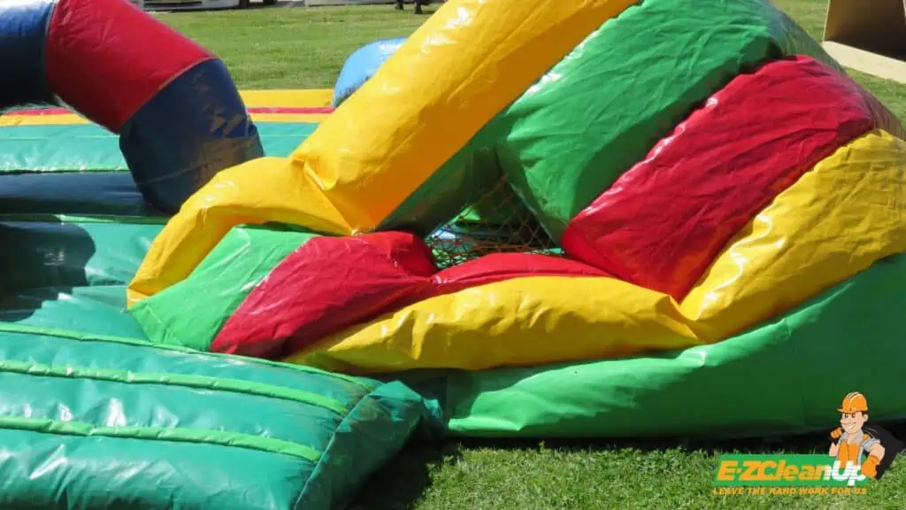 deflated bouncy castle