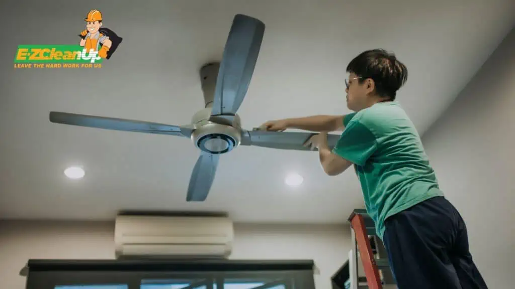 dismantle ceiling fan