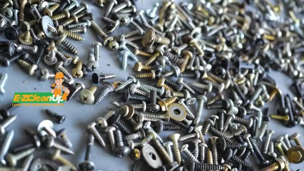 recycle screws and nails