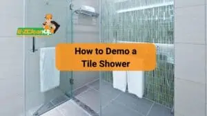 How to Demo a Tile Shower