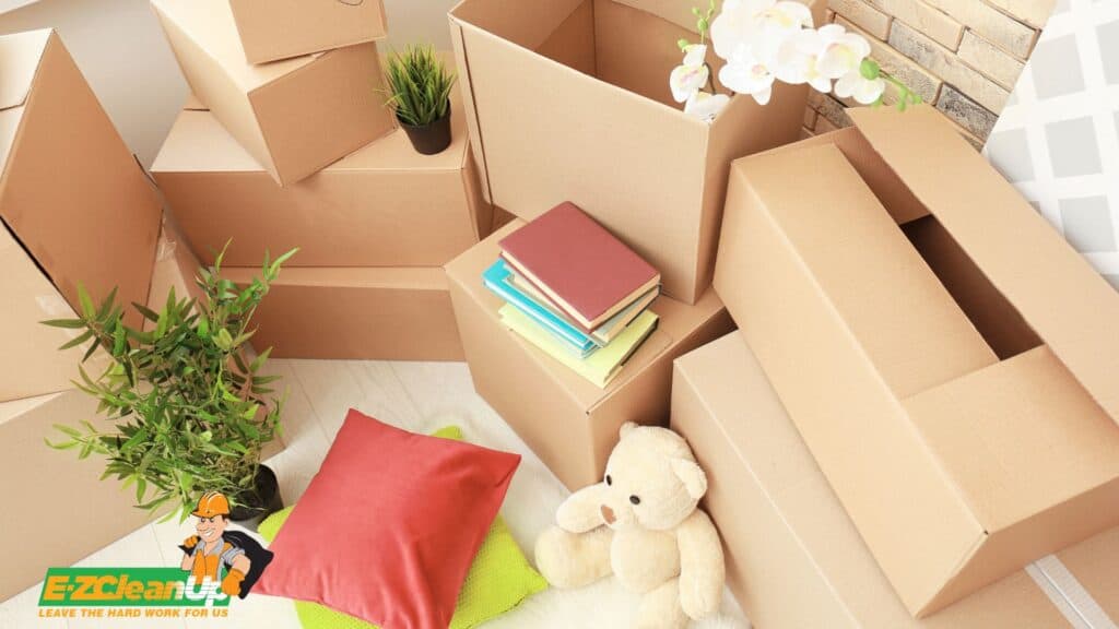 boxes for decluttering