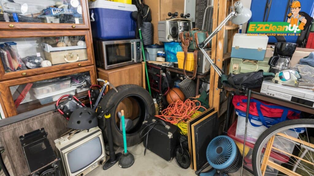 clutter in storage