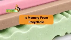is memory foam recyclable