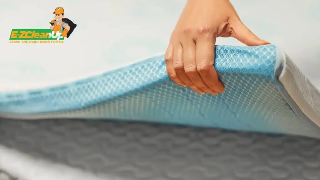 preparing mattress topper for disposal