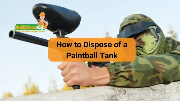 How to Dispose of a Paintball Tank