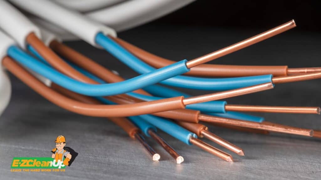 copper in electrical wires
