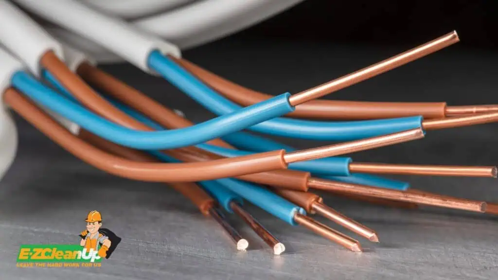 copper in electrical wires