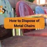 how to dispose of metal chairs