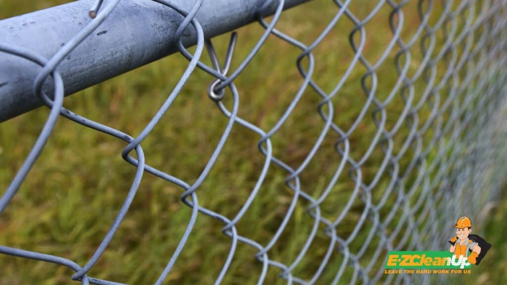 remove chain link fence