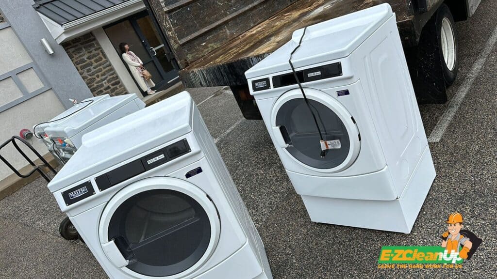 washer and dryer for disposal