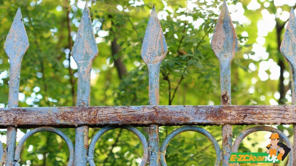 wrought iron fence disposal