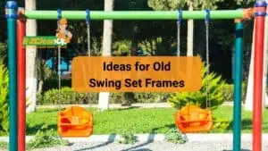 ideas for old swing set frames