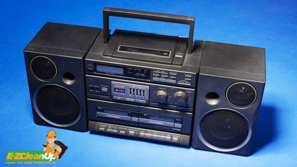 old stereo removal