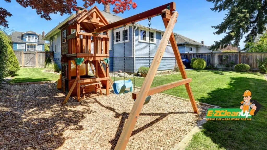 what to do with old swing set frame