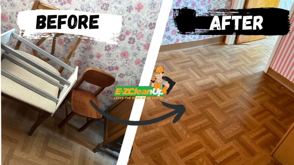 chair removal before and after