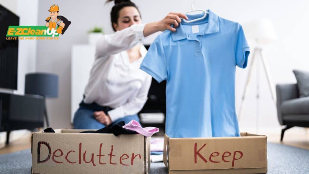 9 Effective Decluttering Techniques 3 decluttering-wardrobe
