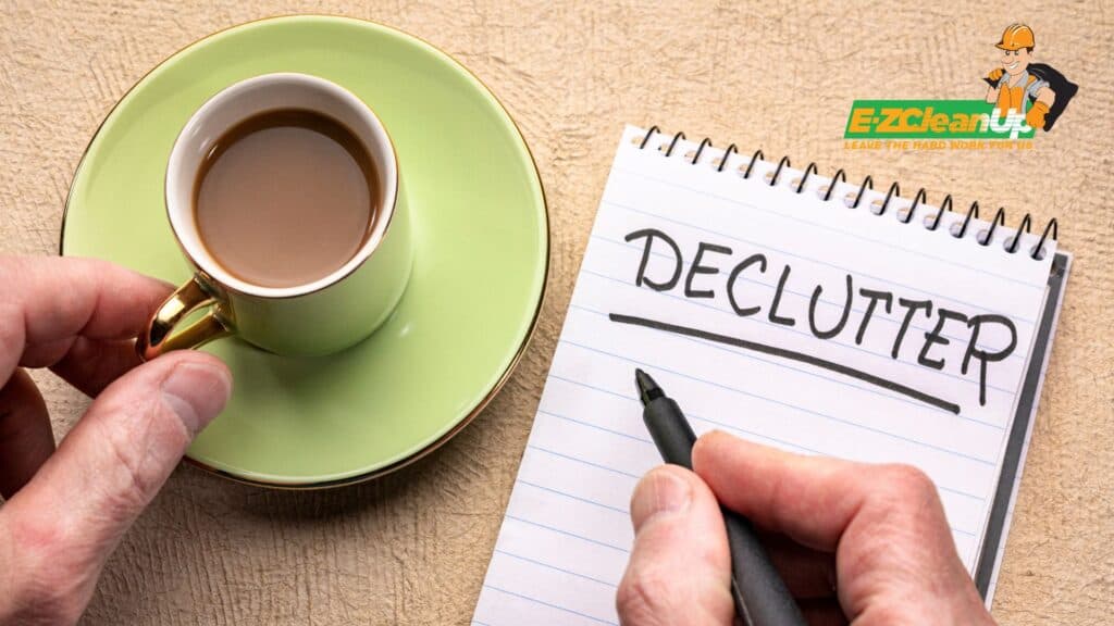 set decluttering goals