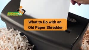 what to do with an old paper shredder