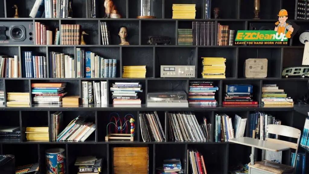 organized book collection