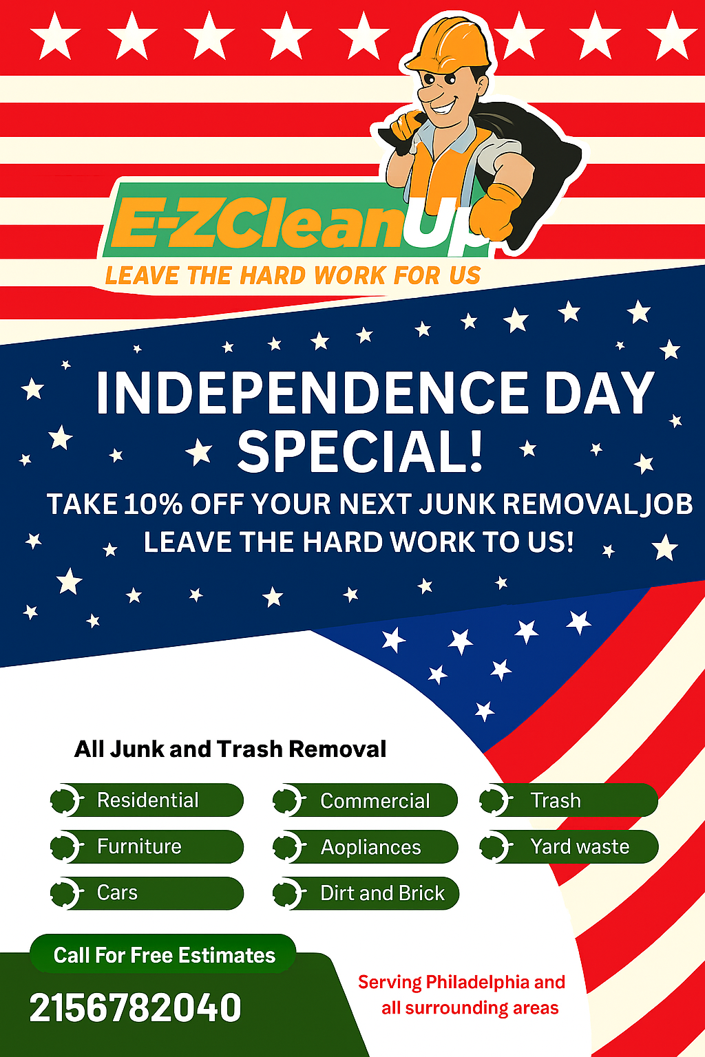 Independence Special Ezcleanup