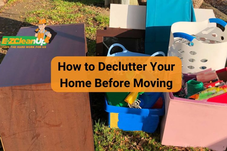 How to Declutter Your Home Before Moving