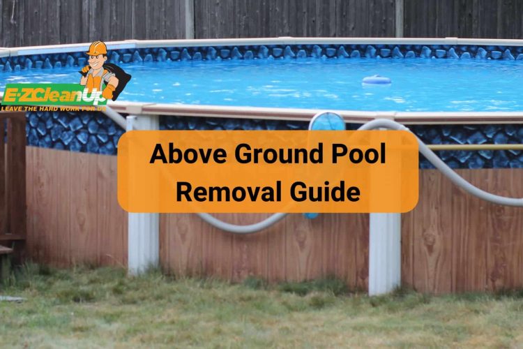 above ground pool removal guide