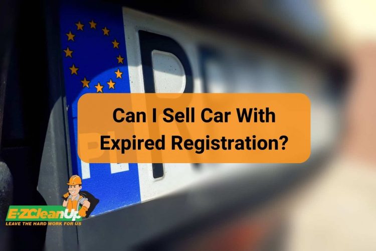 can i sell car with expired registration