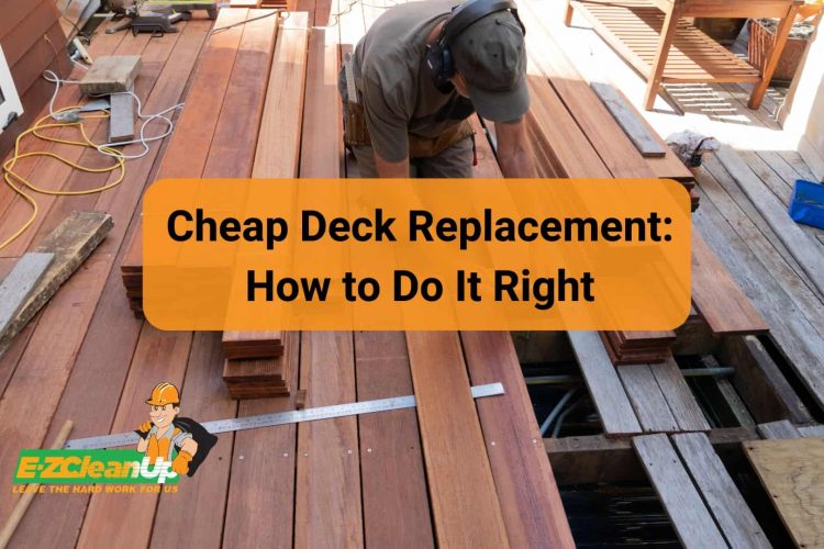 cheap deck replacement