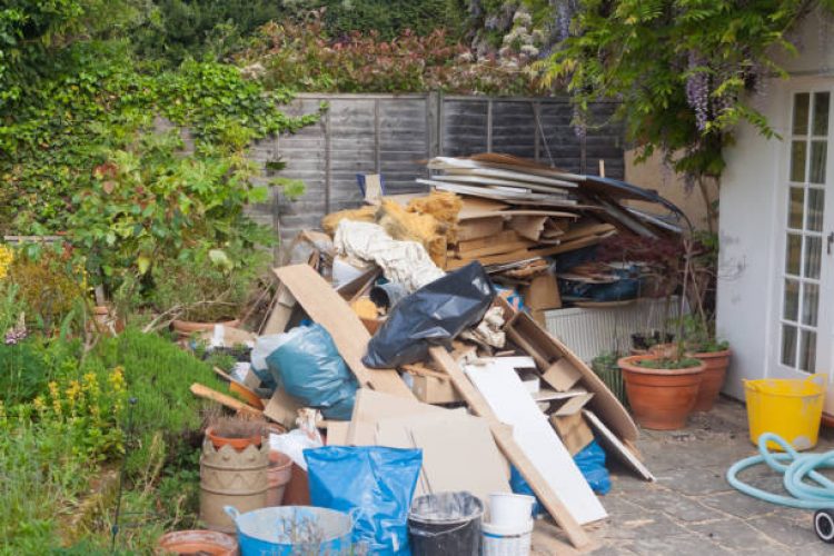 The amount of waste material produced by small scale home improvement and renovation works on a home, including items removed prior to works being commenced in replacing and upgrading a bathroom.