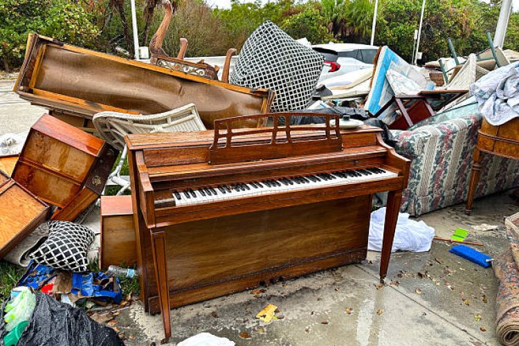 Residential area after Hurricane Helene in Sarasota, Florida Residential area after Hurricane Helene in Sarasota, Florida